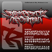 Graffiti Fonts 1.6 CDROM