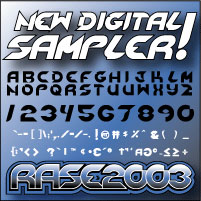 new digital graffiti font
