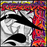 rase basic graffiti font
