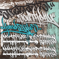 street artist graffiti font